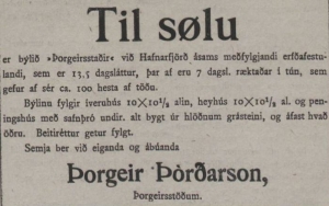 Þorgeirsstaðir