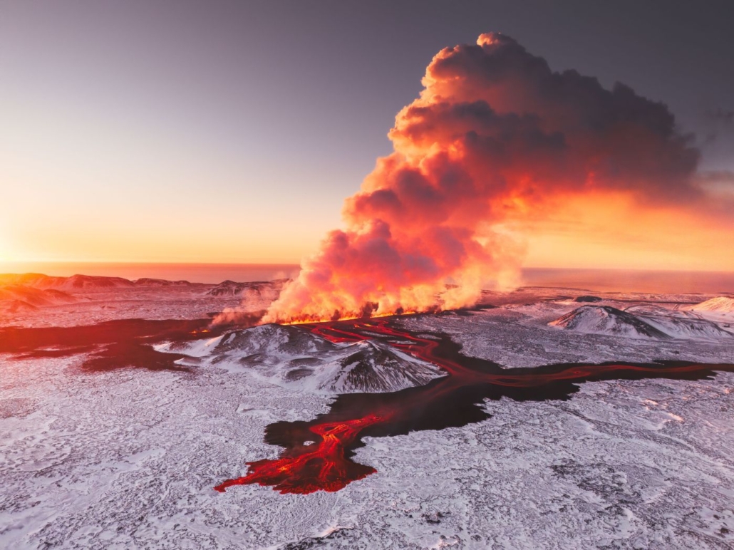 Reykjanesskagi Eldgos Ferlir