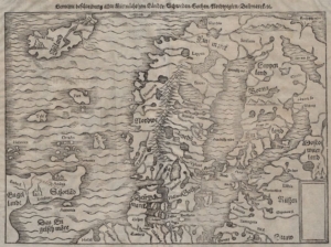 Íslandskort 1544