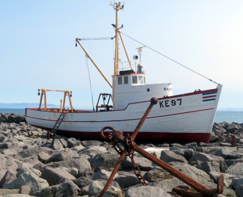 Reykjanesbær- minnismerki; Baldur.