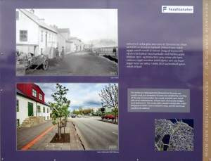 Reykjavík þá og nú - sýning