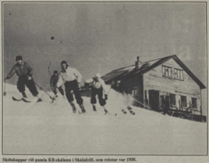 Skíðaskáli KR í Skálafelli 1936-1955.